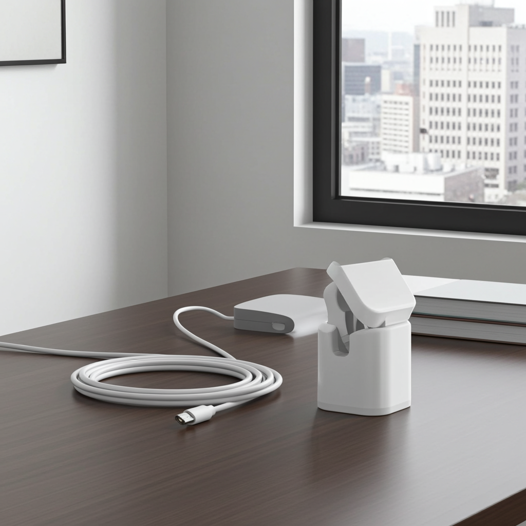 Cable Organizer Magnetic Clip Desk