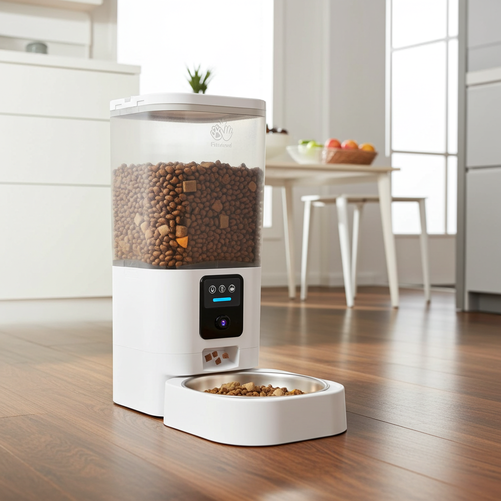 Automatic Pet Feeder with Camera WiFi